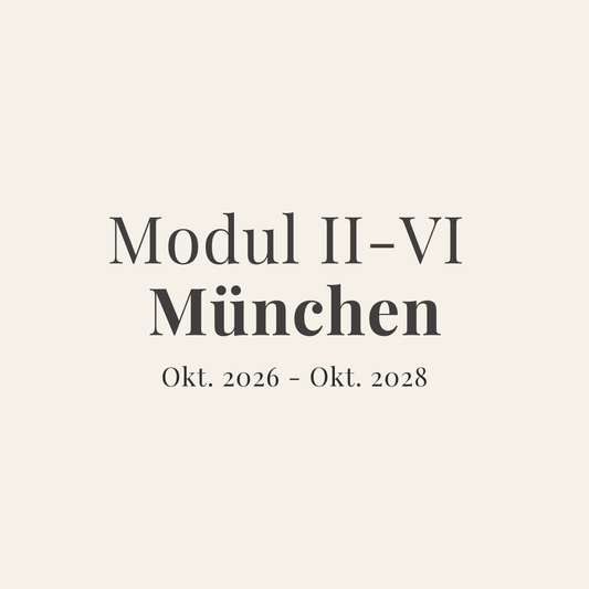 Dreijahres - Training - (Modul II - VI) München - zeit - und - raum - Christian Meyer