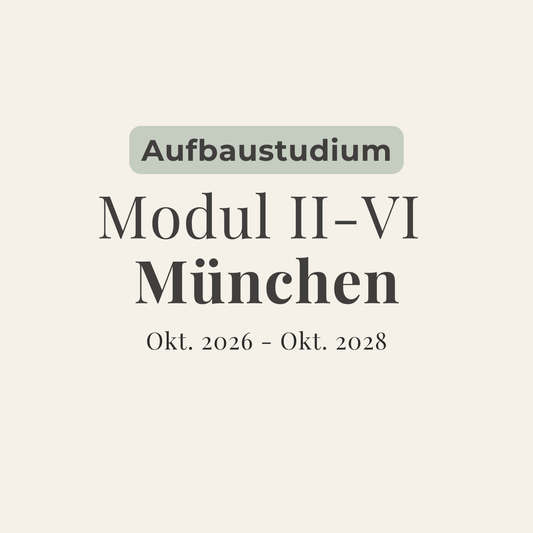 Dreijahres - Training - (Modul II - VI) München - Aufbaustudium - zeit - und - raum - Christian Meyer