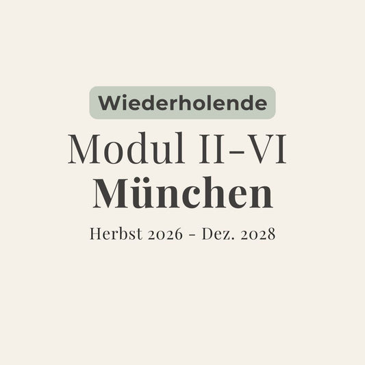 Dreijahres - Training - (Modul II - VI) München - Für Wiederholende - zeit - und - raum - Christian Meyer