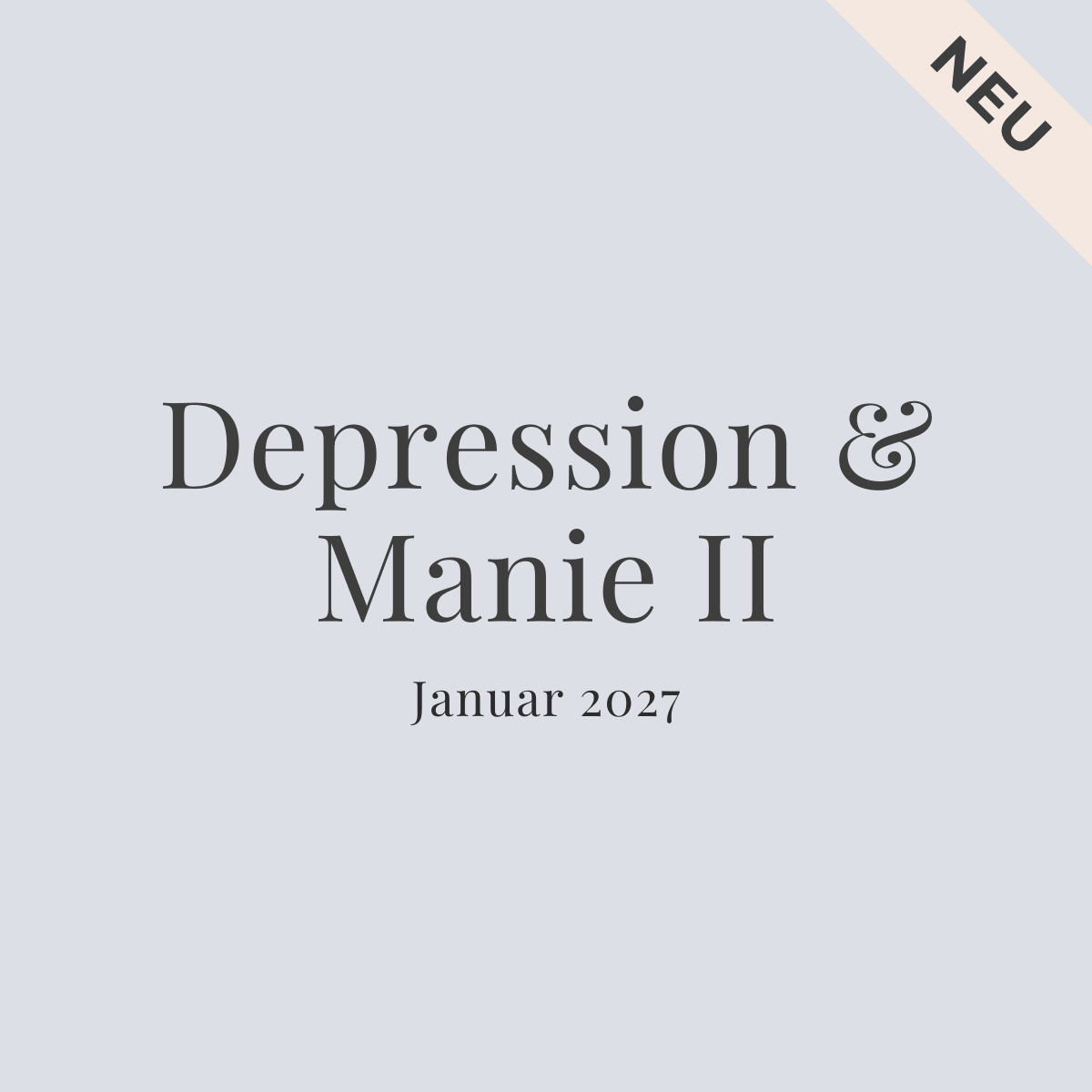 Heilung Depression & Manie - Seminar II - zeit-und-raum - Christian Meyer