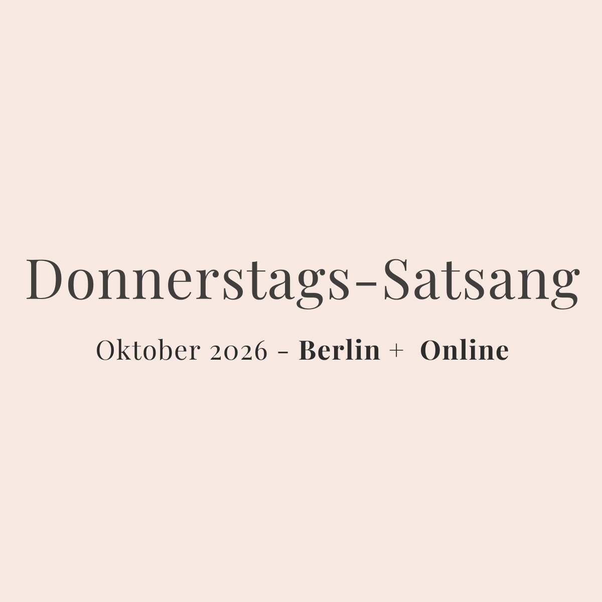 Live - Satsang Berlin - Oktober - zeit - und - raum - Christian Meyer