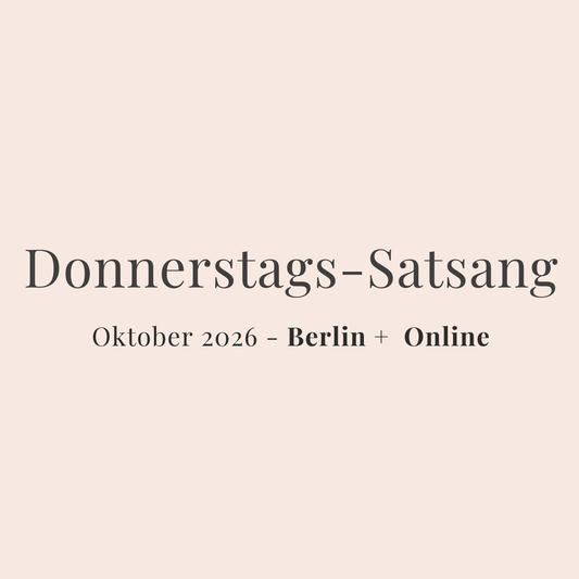 Live - Satsang Berlin - Oktober - zeit - und - raum - Christian Meyer